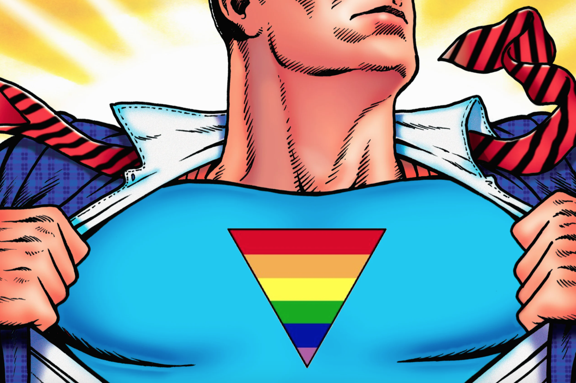 Altro che kryptonite verde. Ora Superman diventa arcobaleno… e bisessuale 1